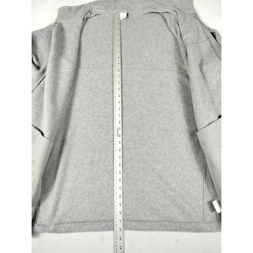 Columbia Jacket Mens 3XLT Gray Fleece Steen Moutain 2.0 Outdoor Hiking Gorpcore